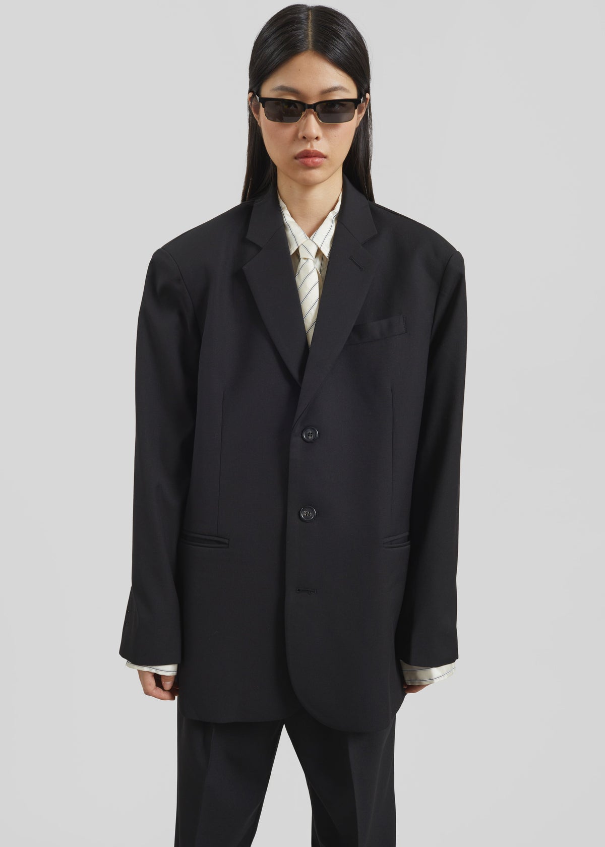 Gelso Oversized Blazer - Black β view 5 of 11