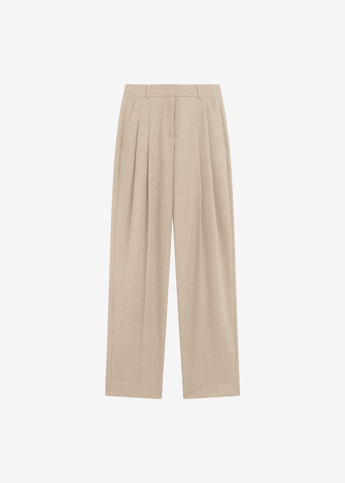 Gelso Pleated Twill Trousers - Beige β view 10 of 10
