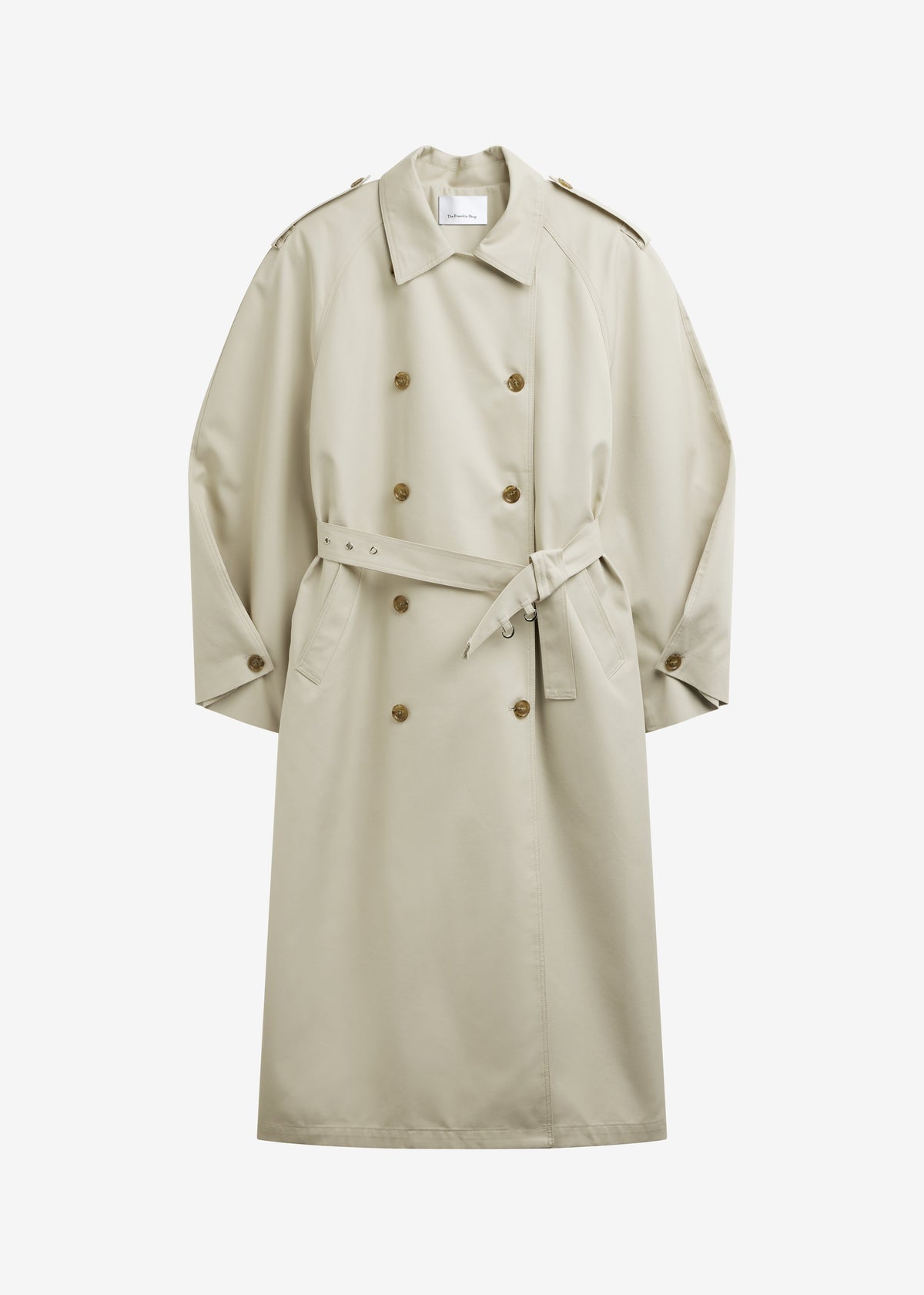 Genoa Padded Trench Coat - Beige β view 6 of 6