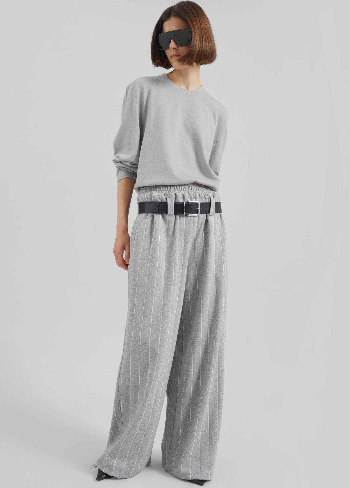 Gisby Striped Joggers - Grey β view 2 of 8