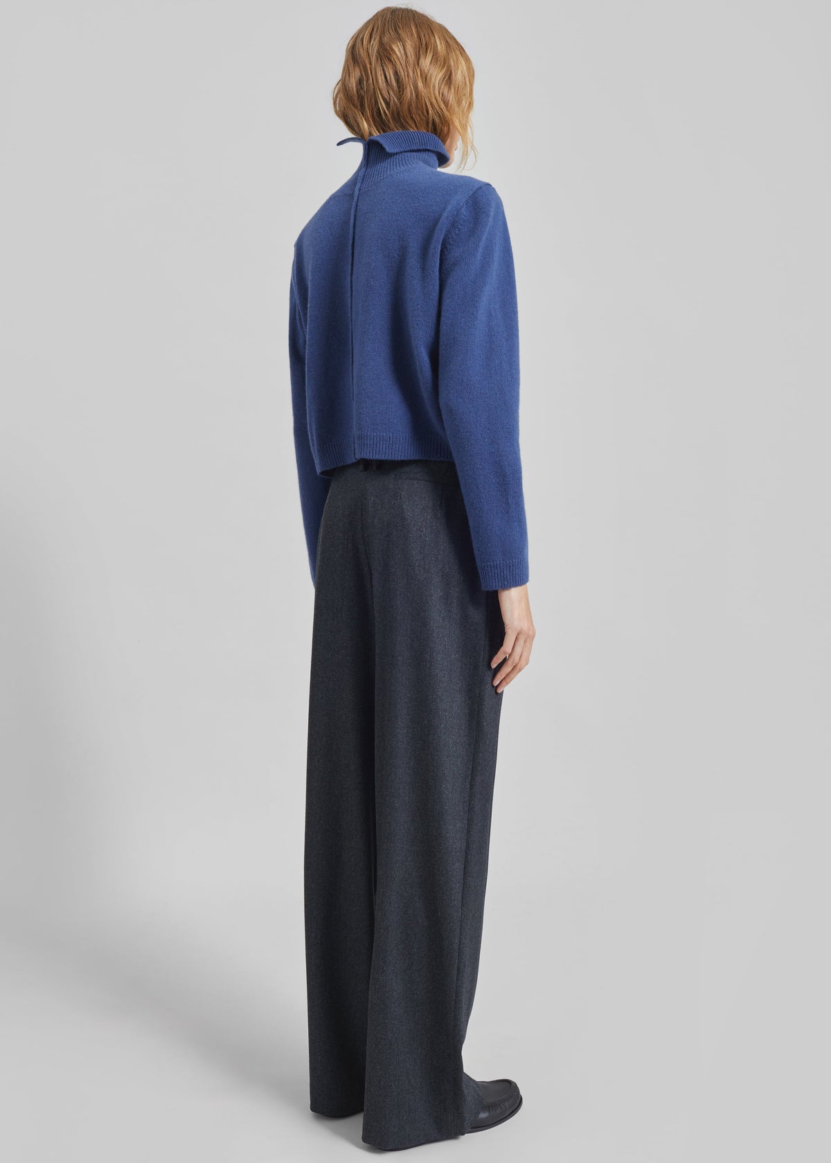 Grenaa Wool Turtleneck Sweater - Blue β view 6 of 7