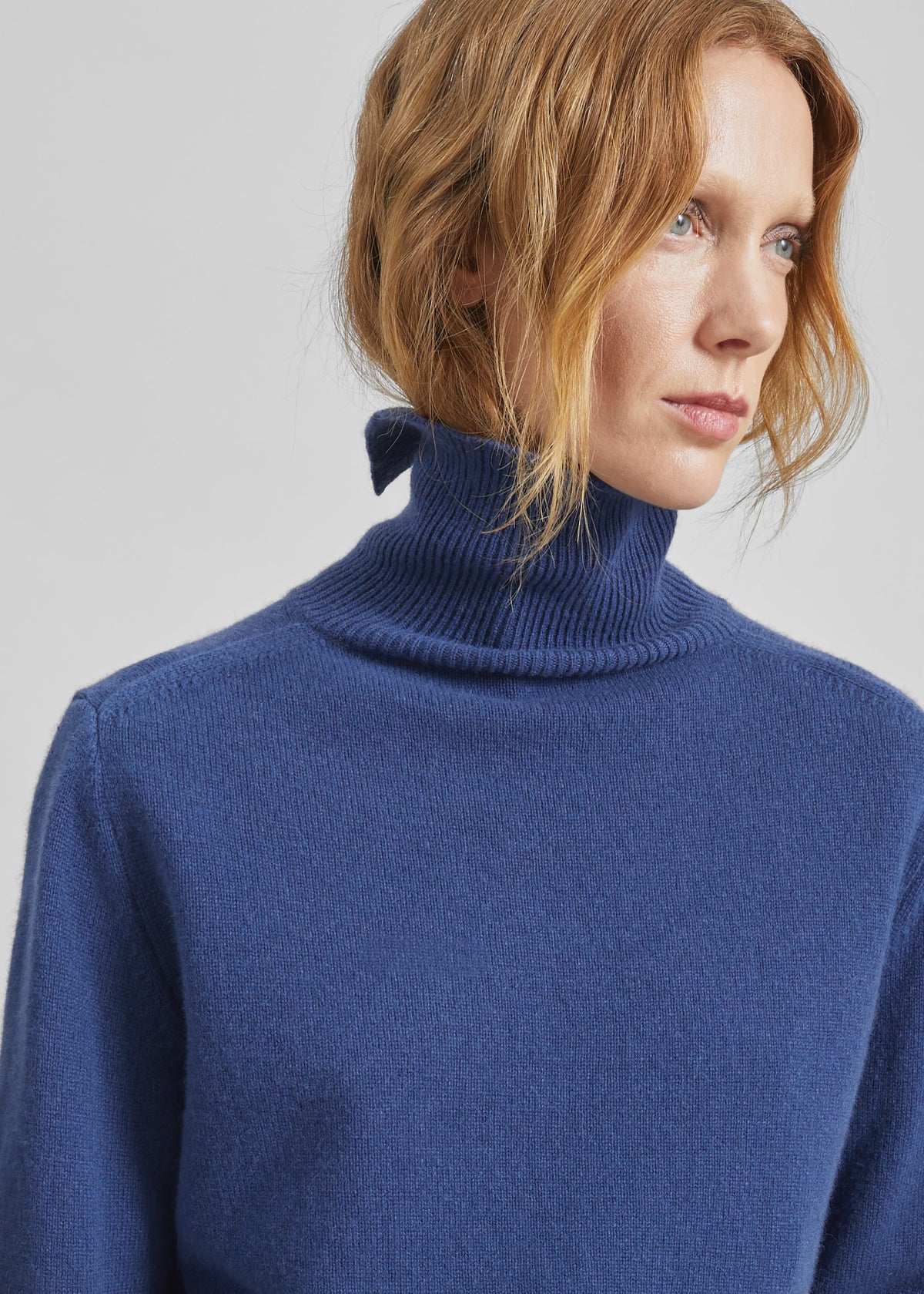 Grenaa Wool Turtleneck Sweater - Blue β view 5 of 7