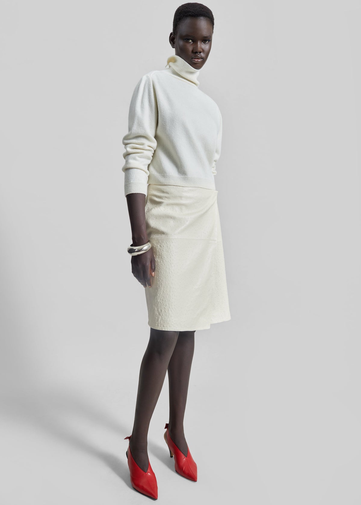 Grenaa Wool Turtleneck Sweater - Ivory β view 4 of 7