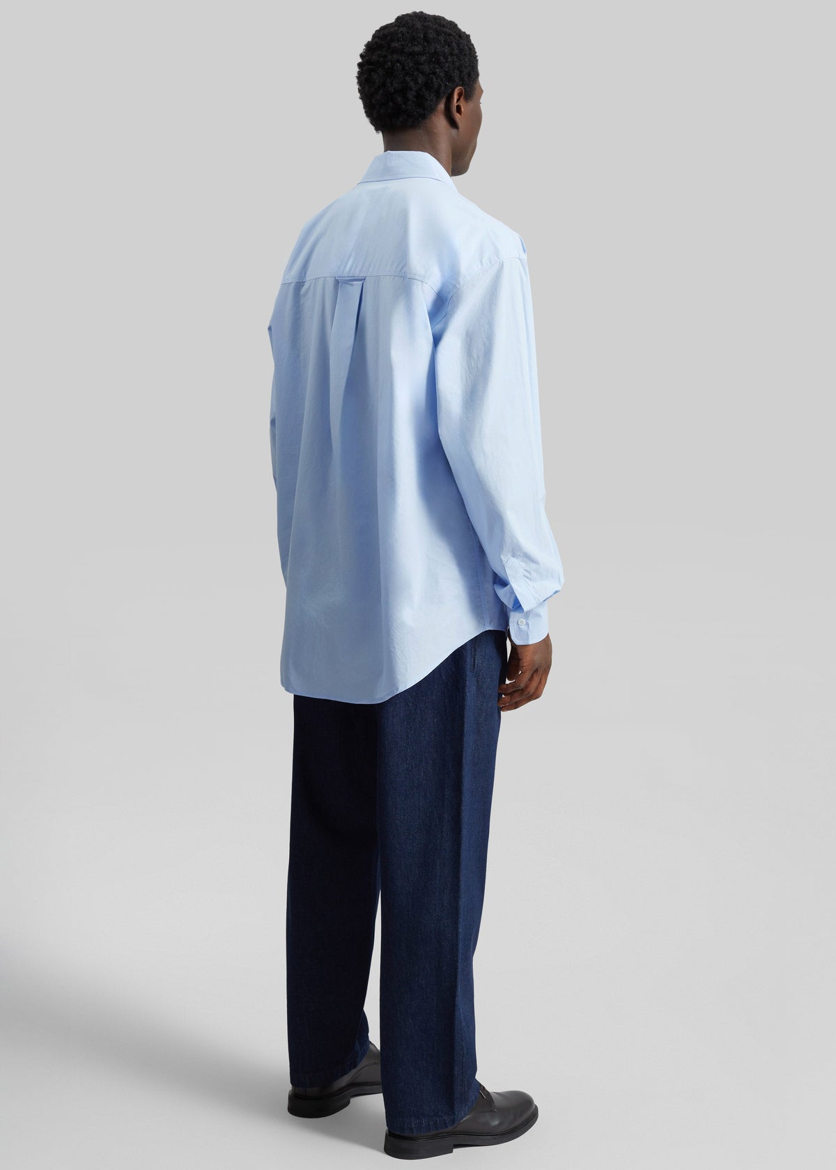 Gus Oversized Shirt - Sky β view 8 of 9
