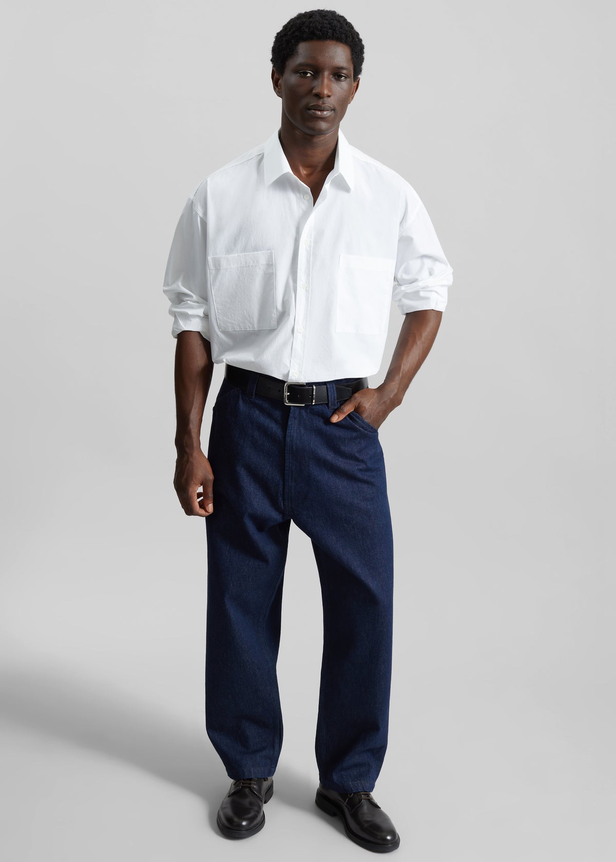 Gus Oversized Shirt - White β view 2 of 10