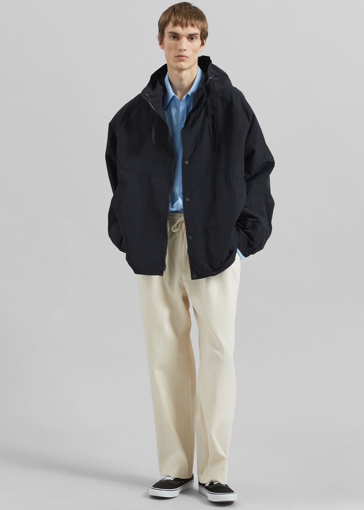 Haflong Hooded Jacket - Black β view 3 of 6