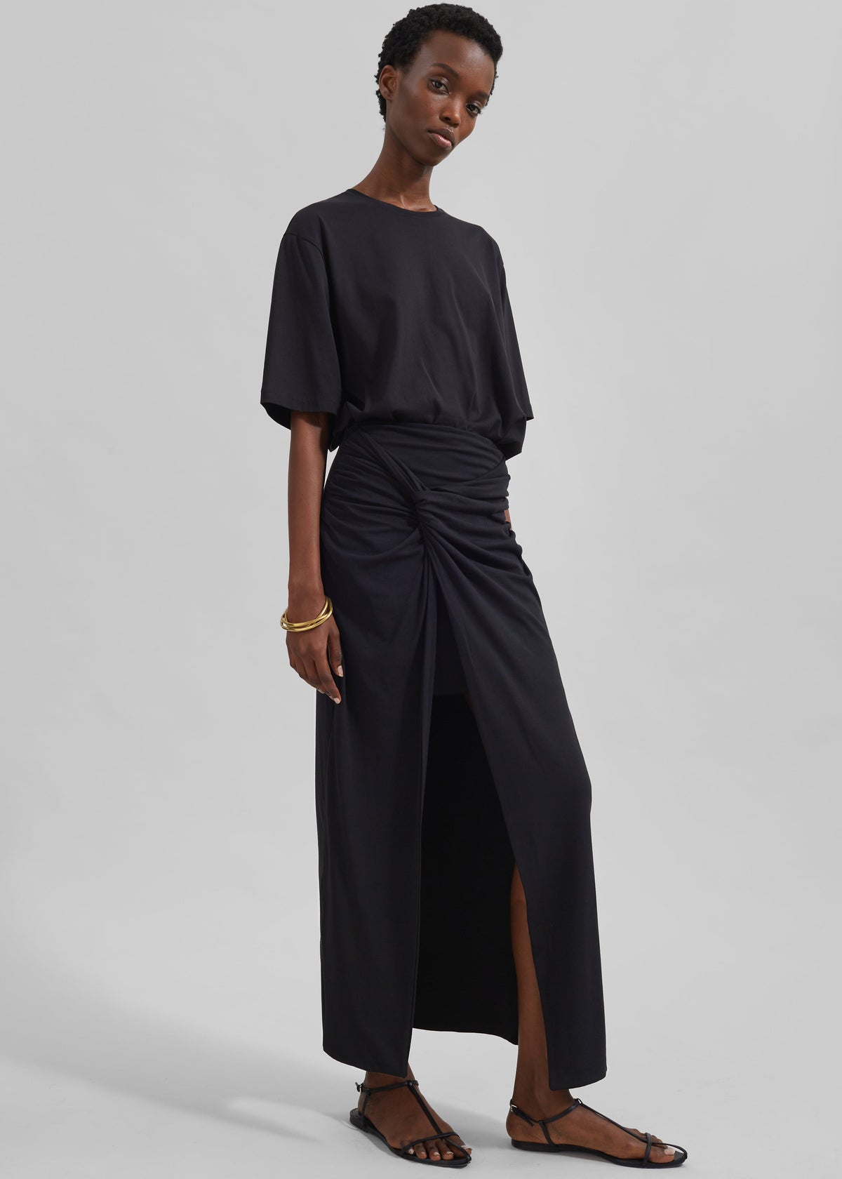 Harper Soft Organic T-Shirt - Black β view 4 of 10