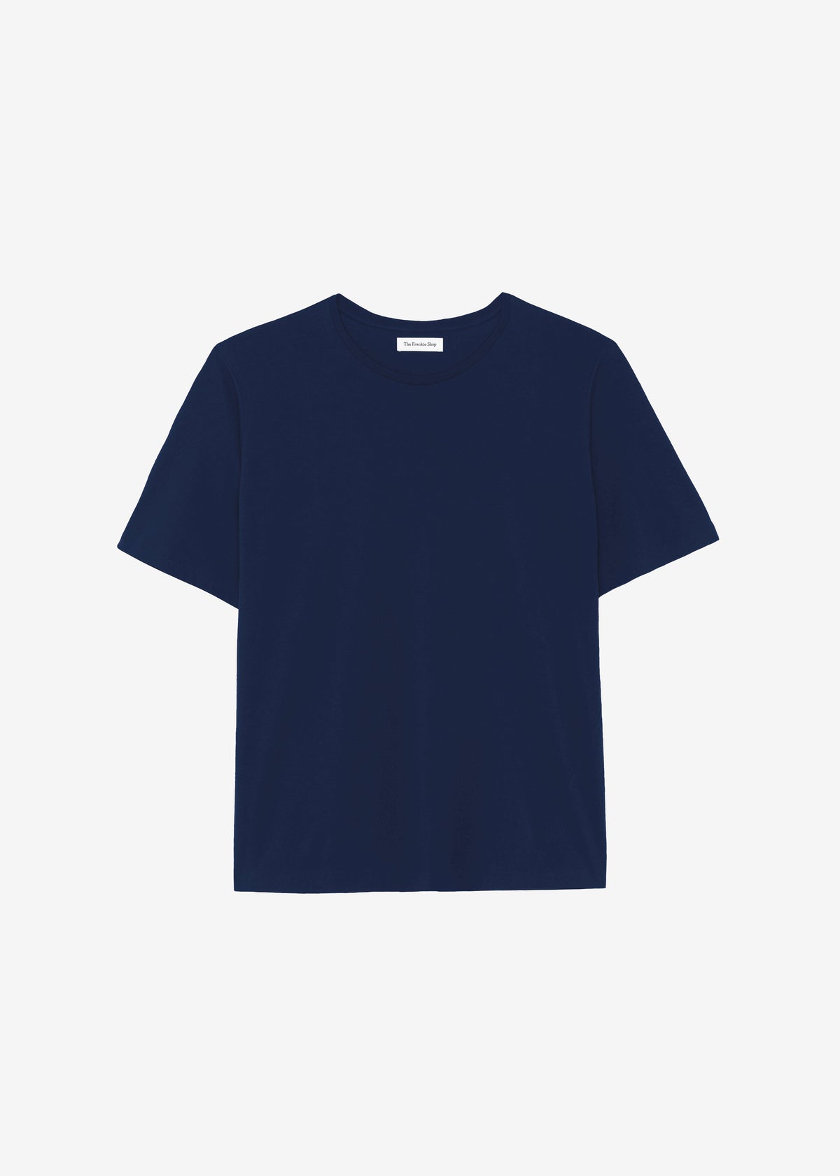Harper Soft Organic T-Shirt - Navy β view 8 of 8