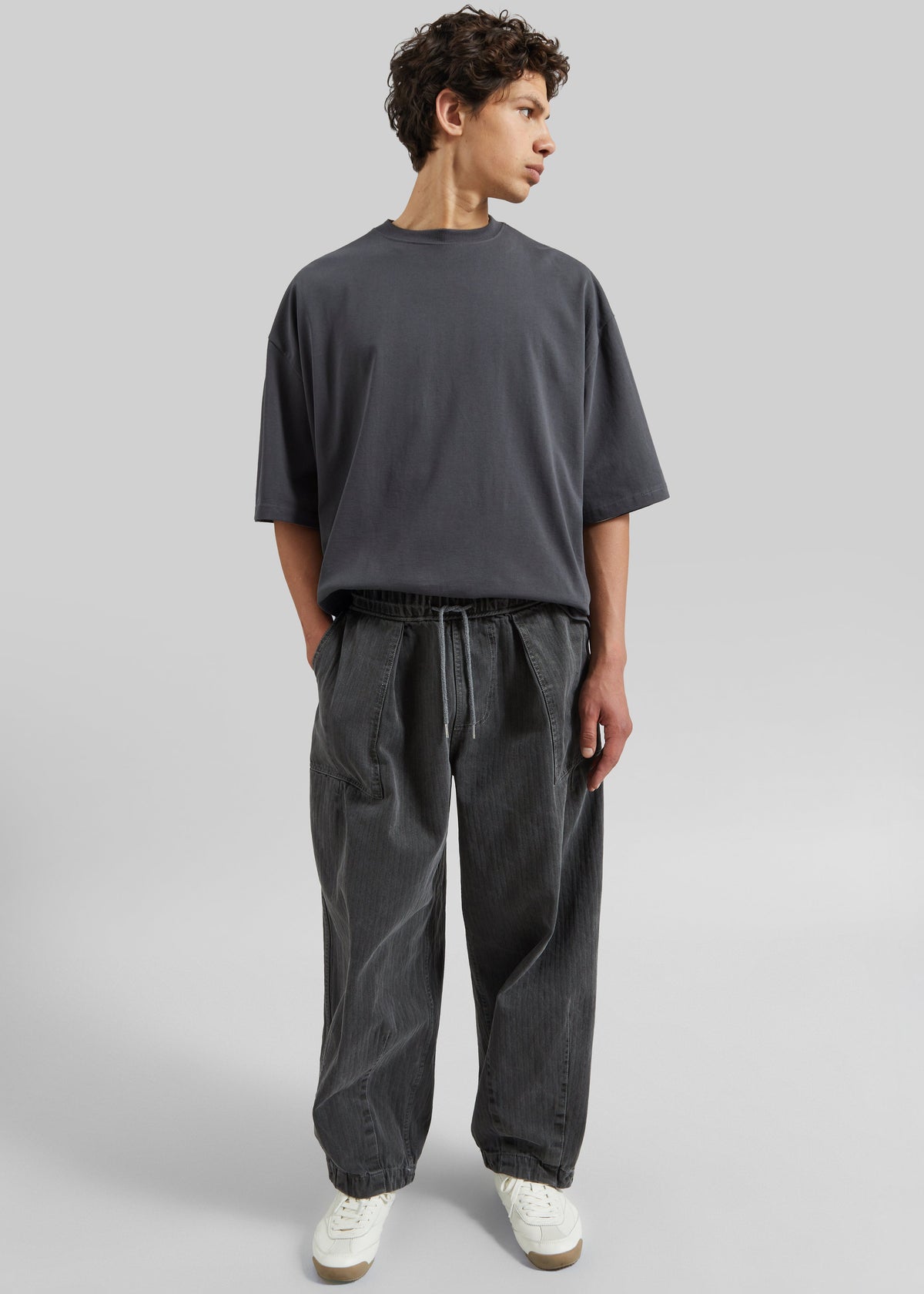 Harris Oversized T-Shirt - Slate Grey β view 5 of 7