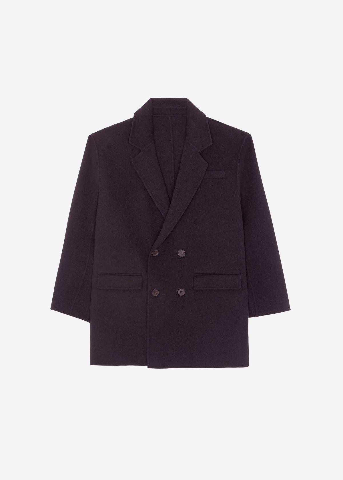 Harry Wool Blazer - Dark Plum β view 10 of 10