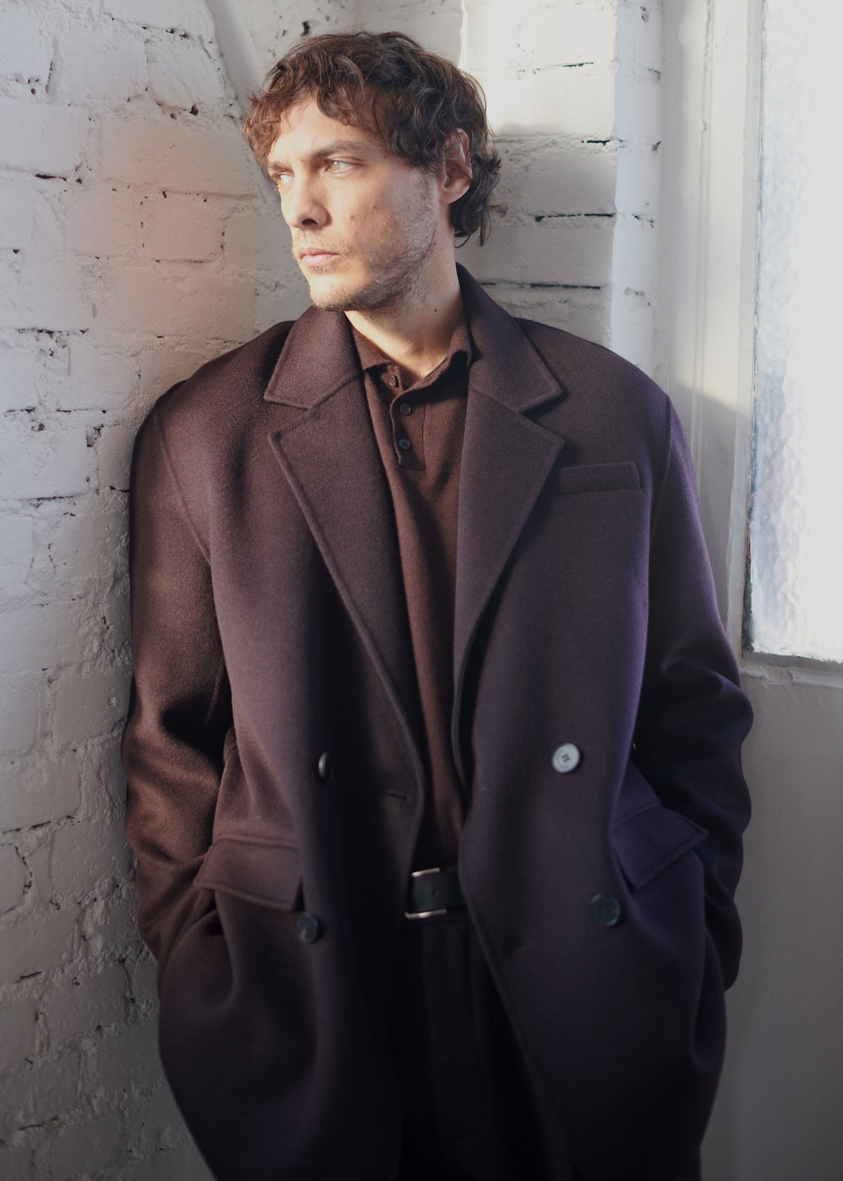 Harry Wool Blazer - Dark Plum β view 1 of 10