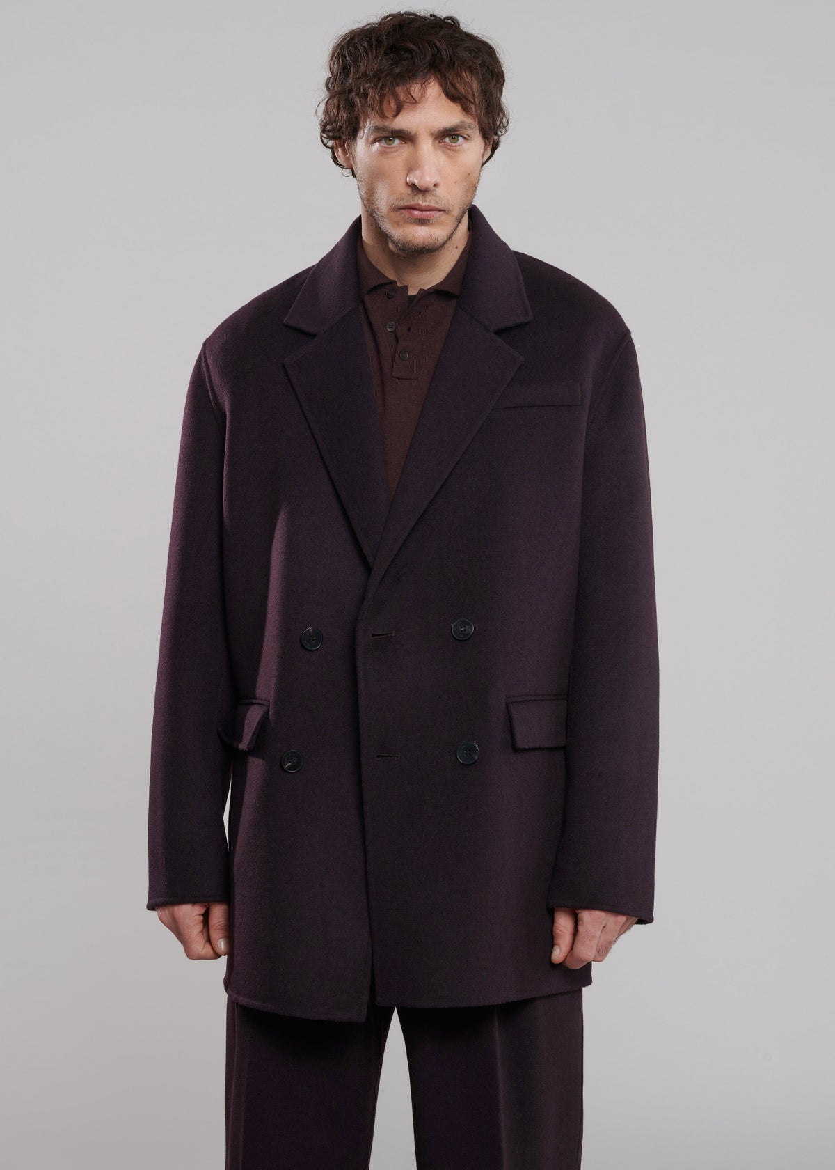 Harry Wool Blazer - Dark Plum β view 2 of 10