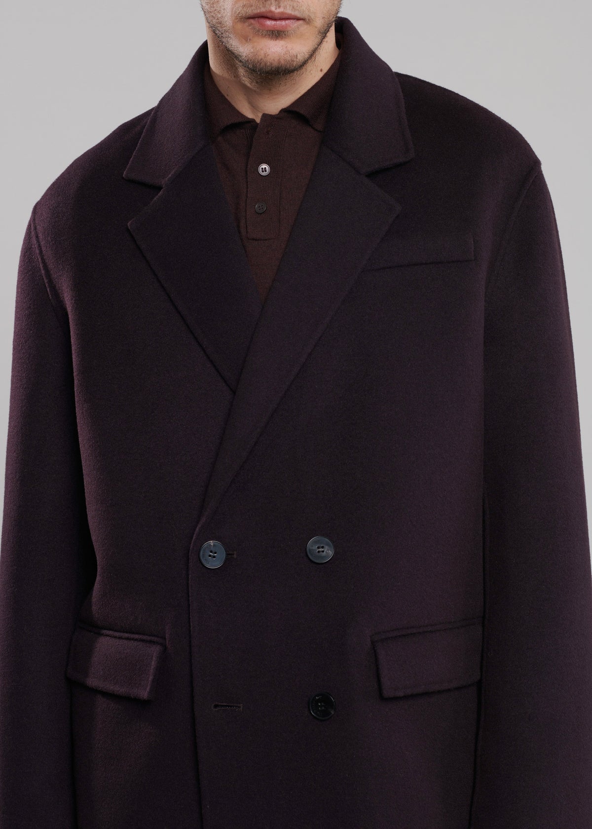 Harry Wool Blazer - Dark Plum β view 3 of 10
