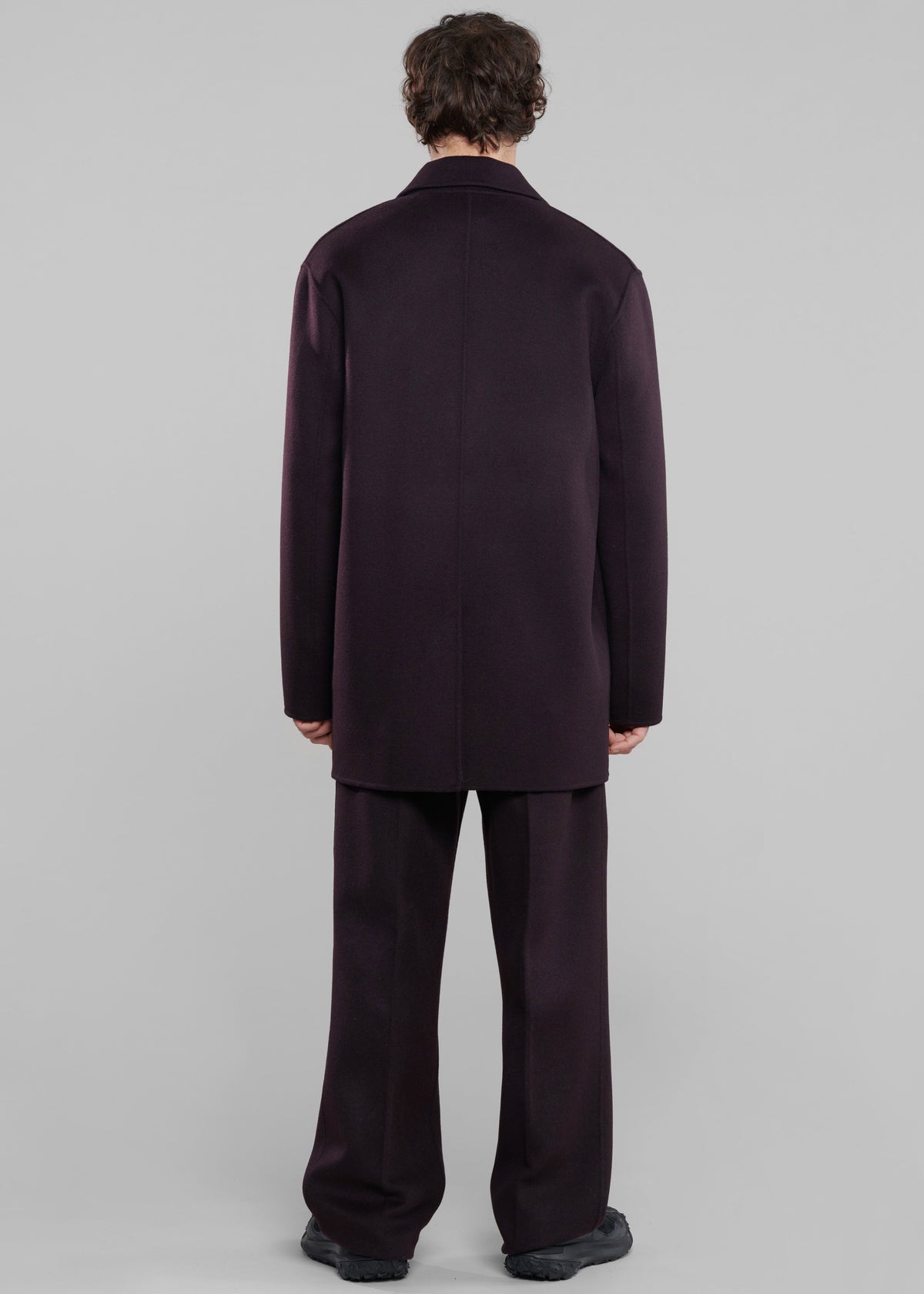 Harry Wool Blazer - Dark Plum β view 9 of 10