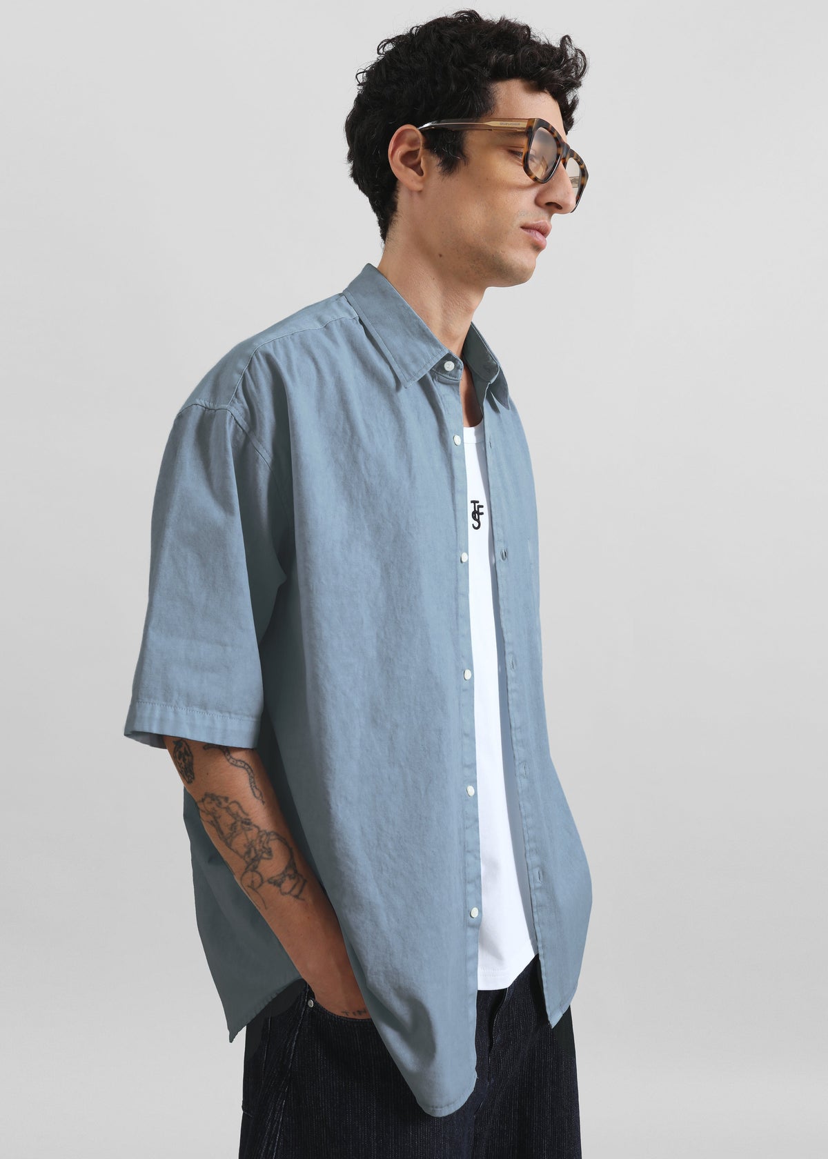 Havre Button Down Shirt - Blue β view 4 of 11