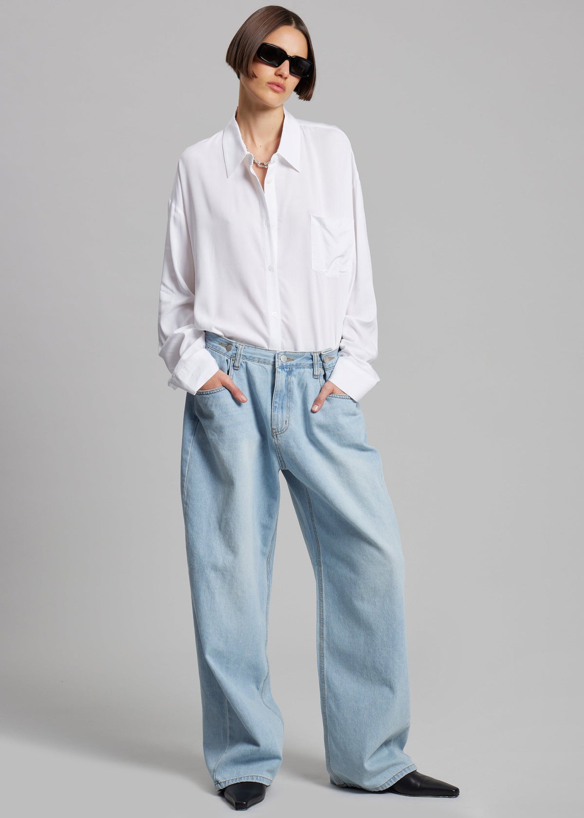 Hayla Denim Pants - Light Wash β view 9 of 10