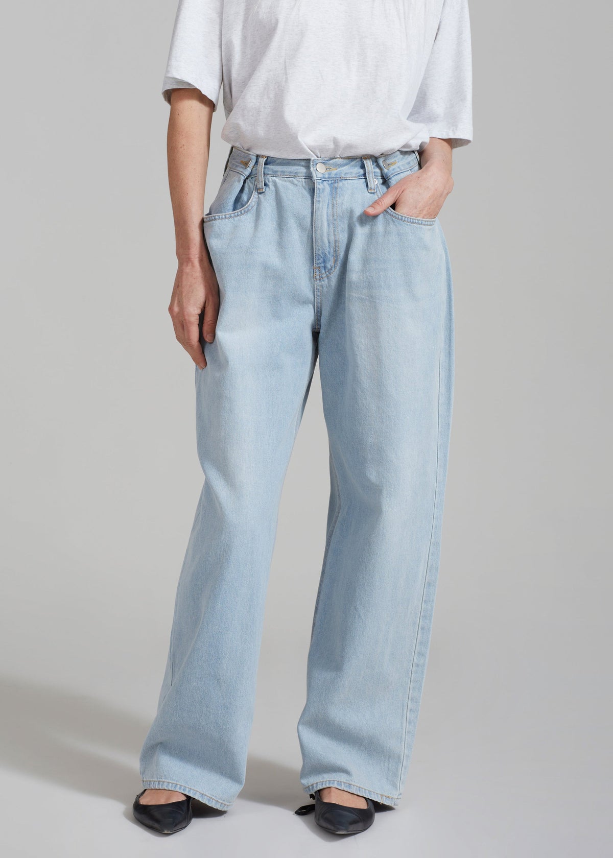 Hayla Denim Pants - Light Wash β view 8 of 10