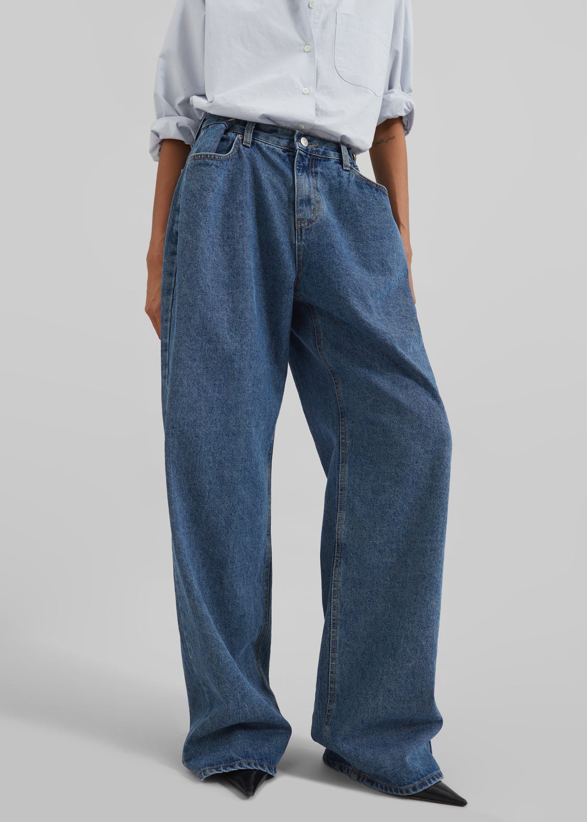 Hayla Denim Pants - Medium Wash β view 5 of 12