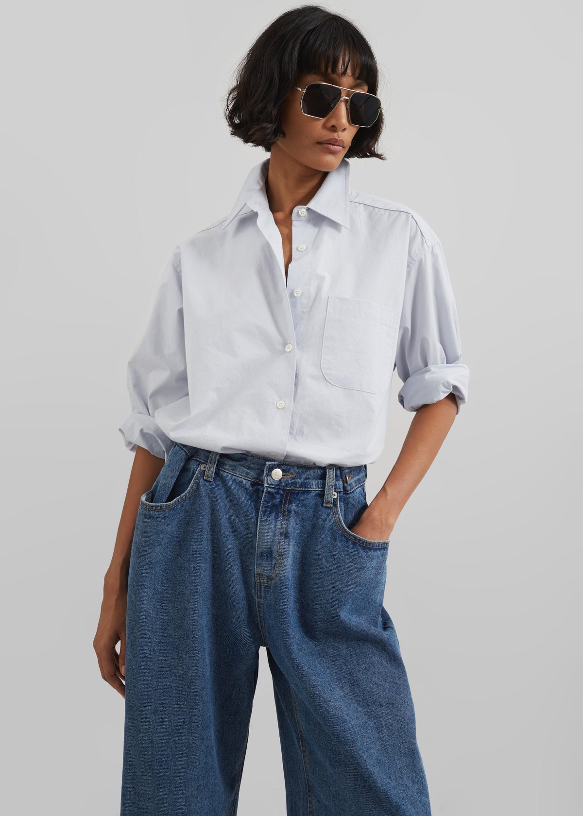 Hayla Denim Pants - Medium Wash β view 6 of 12
