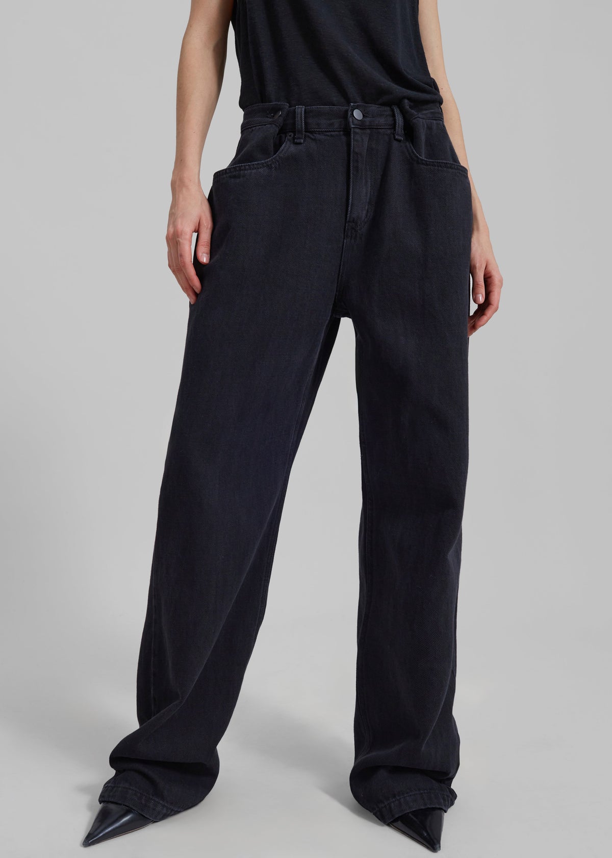 Hayla Denim Pants - Black Wash β view 7 of 10