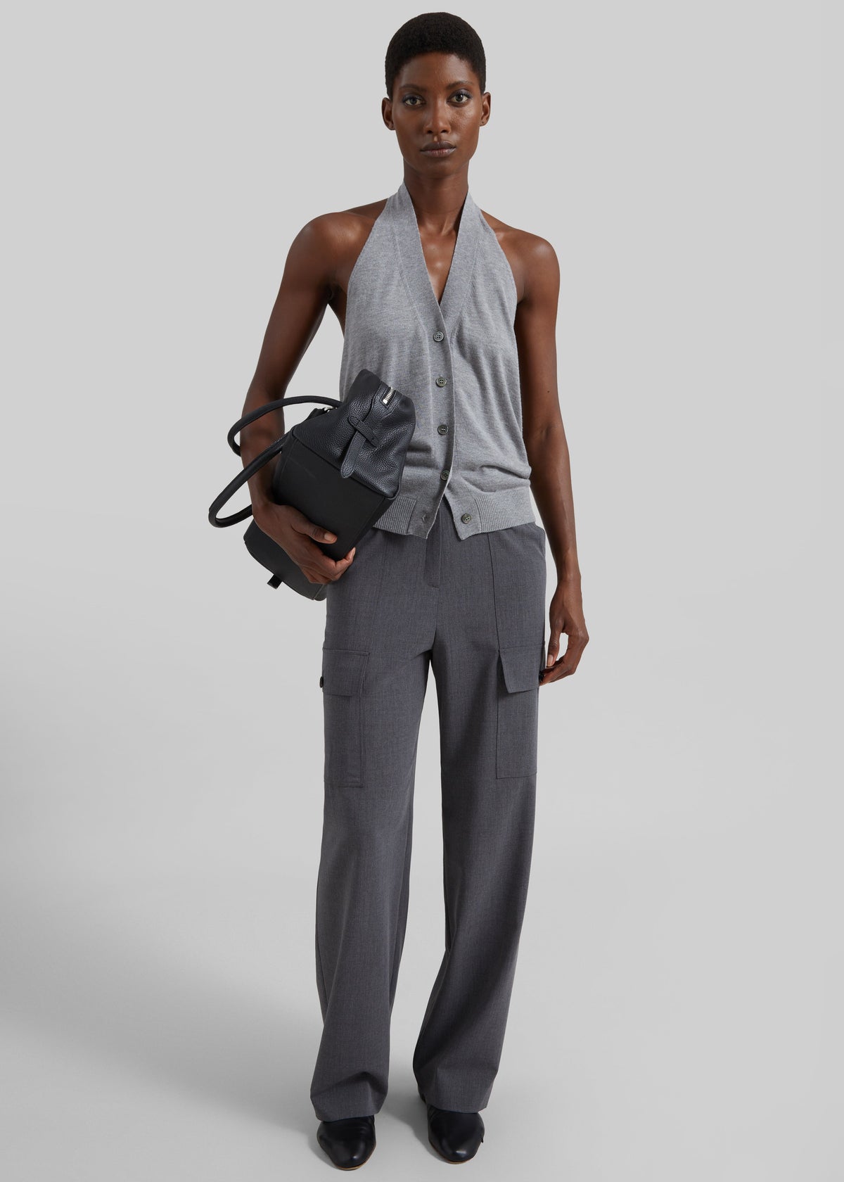 Holborn Cargo Pants - Grey Melange β view 4 of 8
