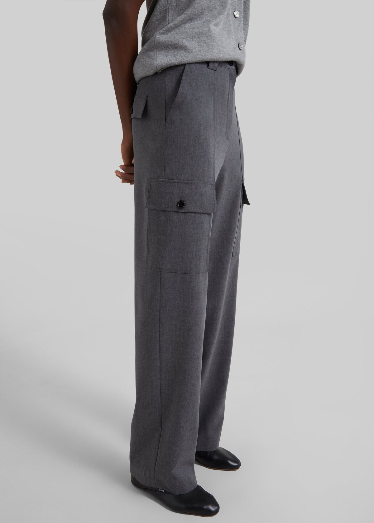 Holborn Cargo Pants - Grey Melange β view 5 of 8