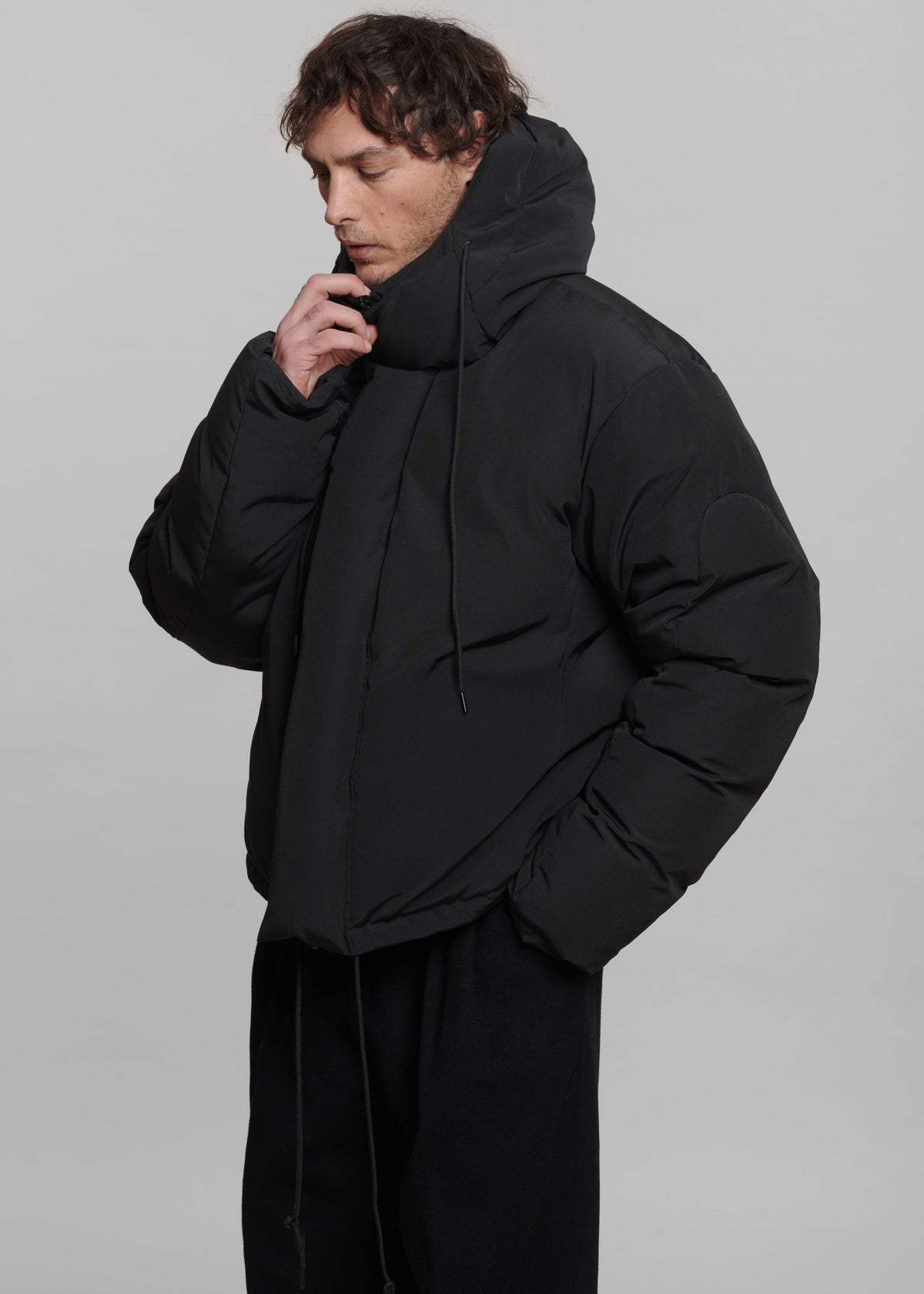 Holden Puffer Jacket - Black β view 1 of 6