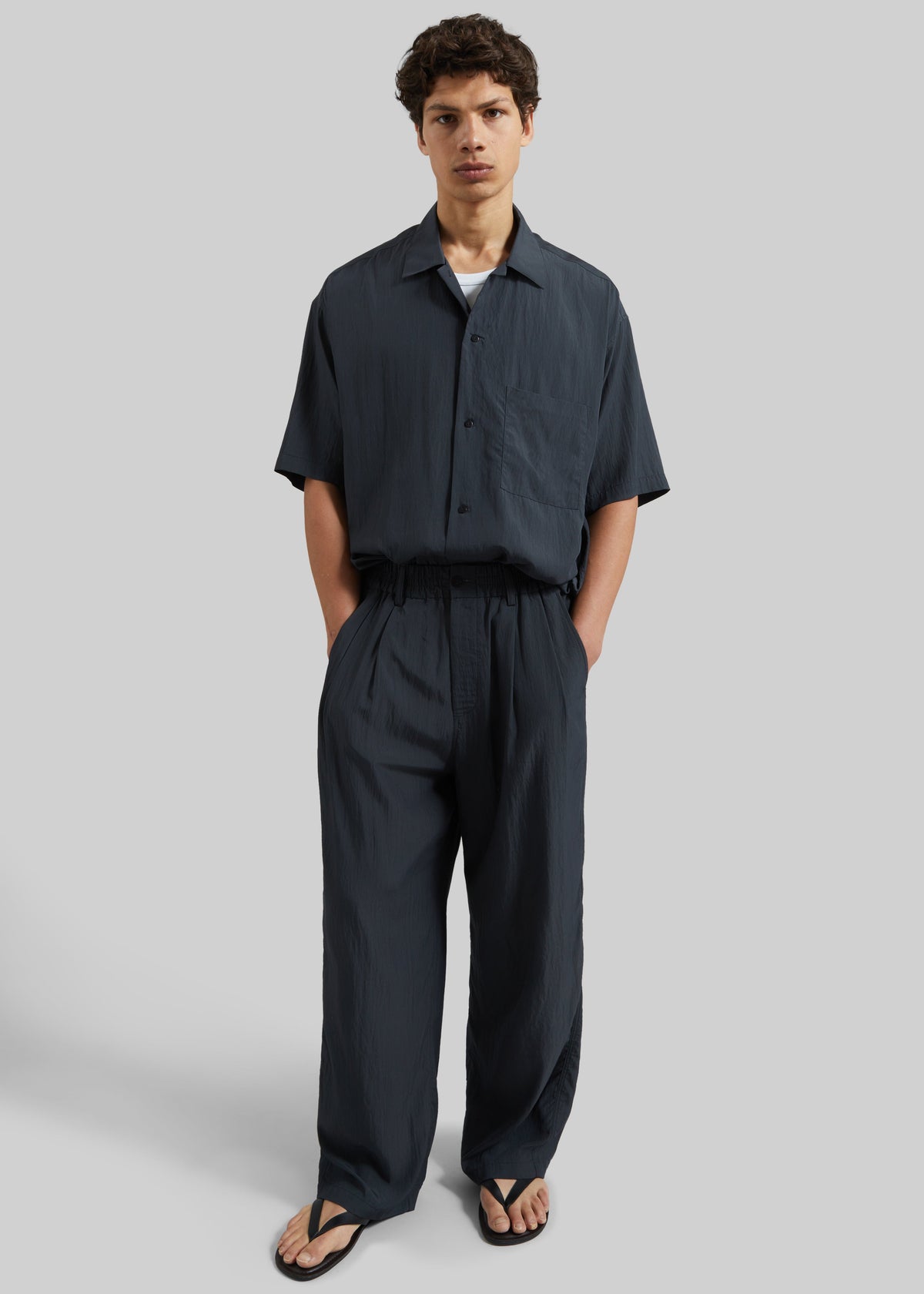 Holmen Straight Pants - Charcoal β view 4 of 6