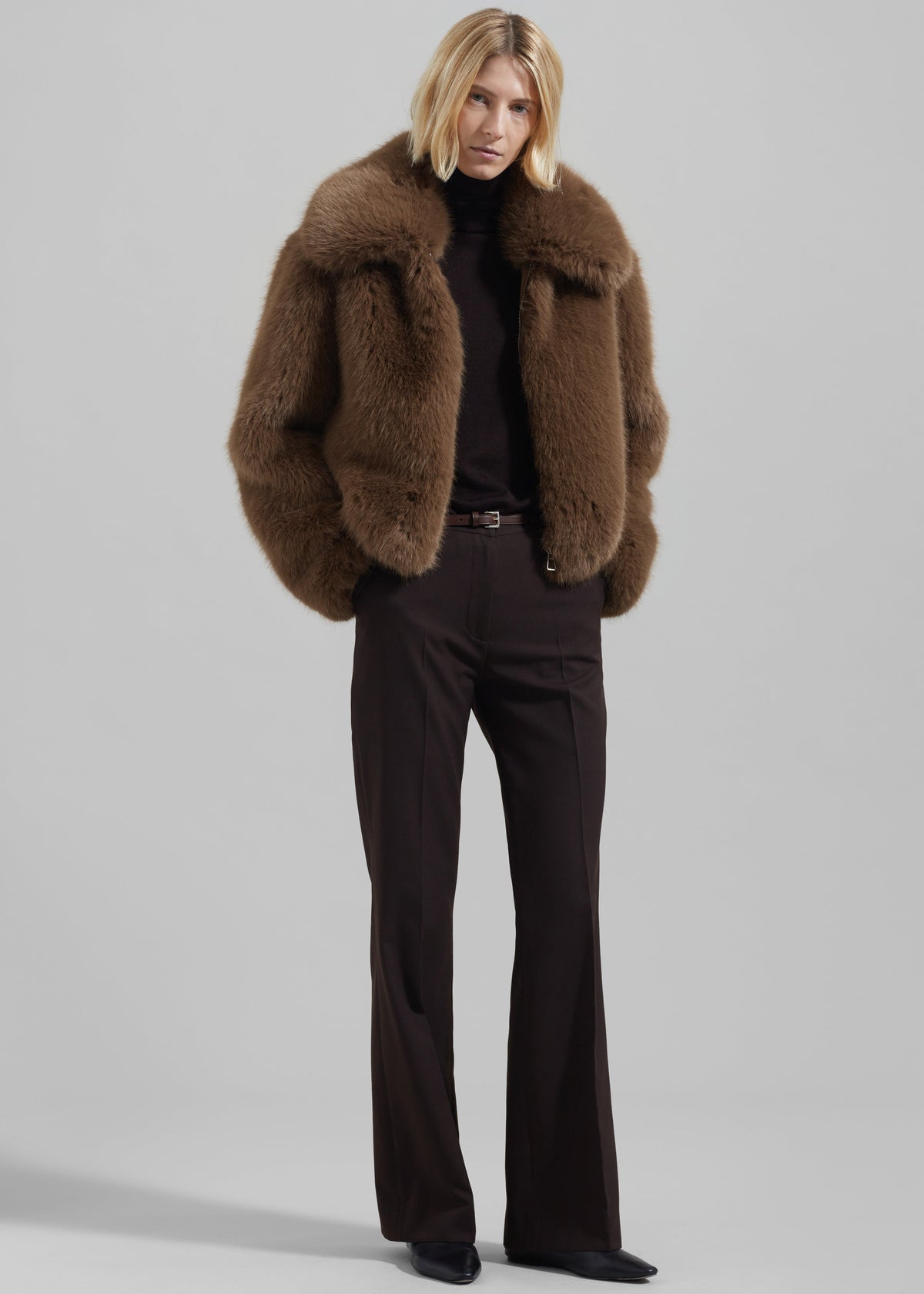 Hope Faux Fur Jacket - Camel β view 8 of 10