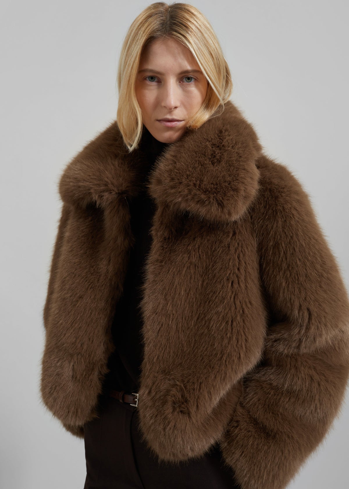 Hope Faux Fur Jacket - Camel β view 7 of 10