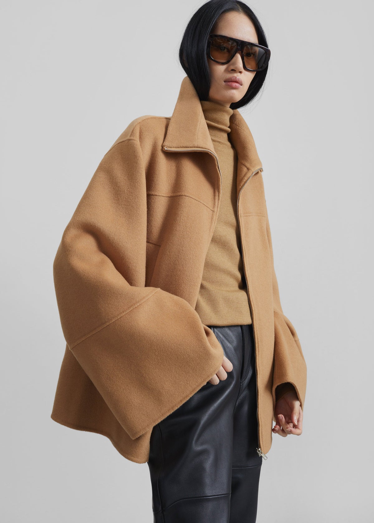 Imphal Belted Wool Jacket - Camel β view 9 of 11