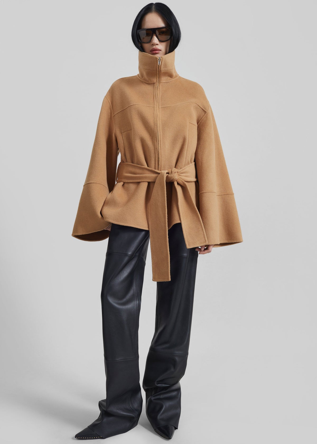 Imphal Belted Wool Jacket - Camel β view 7 of 11