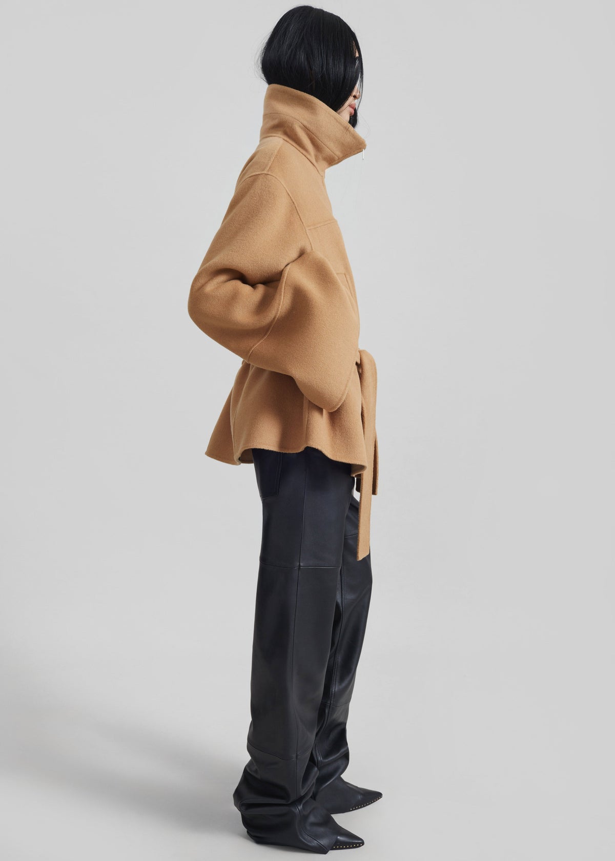 Imphal Belted Wool Jacket - Camel β view 8 of 11