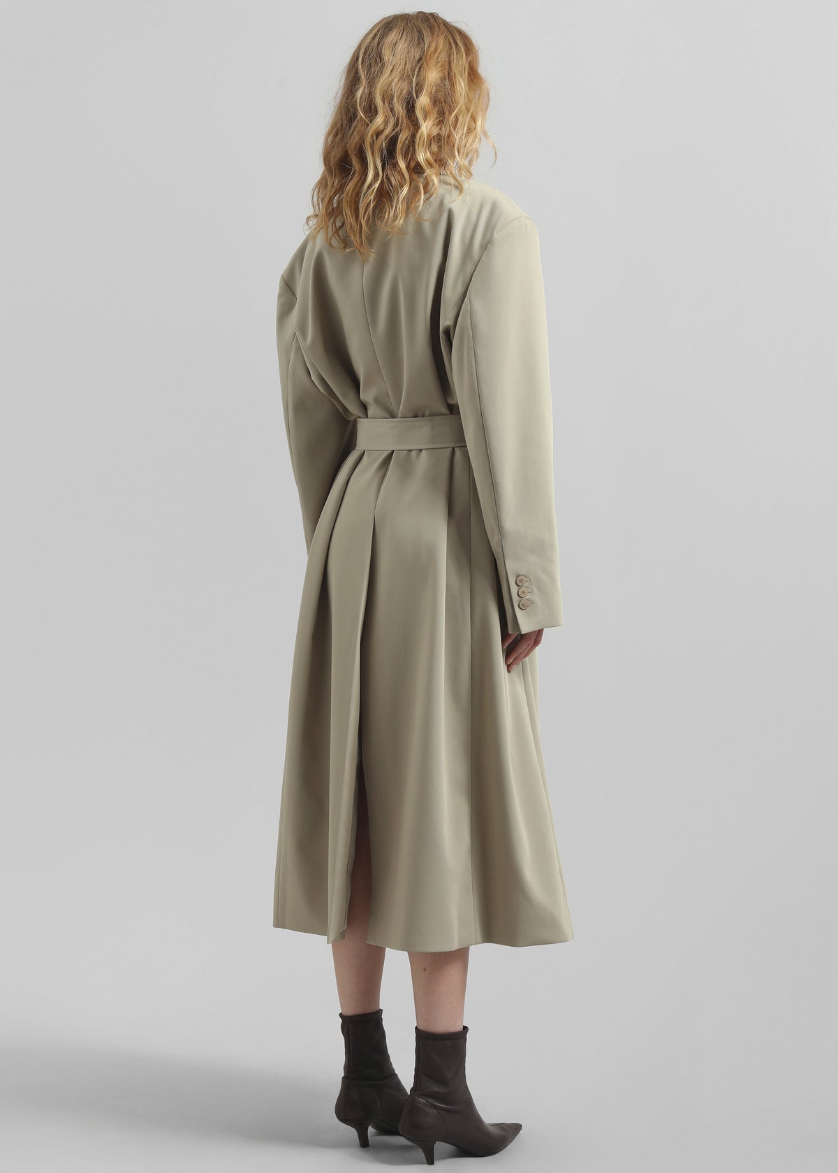 Indore Long Coat - Beige β view 9 of 10