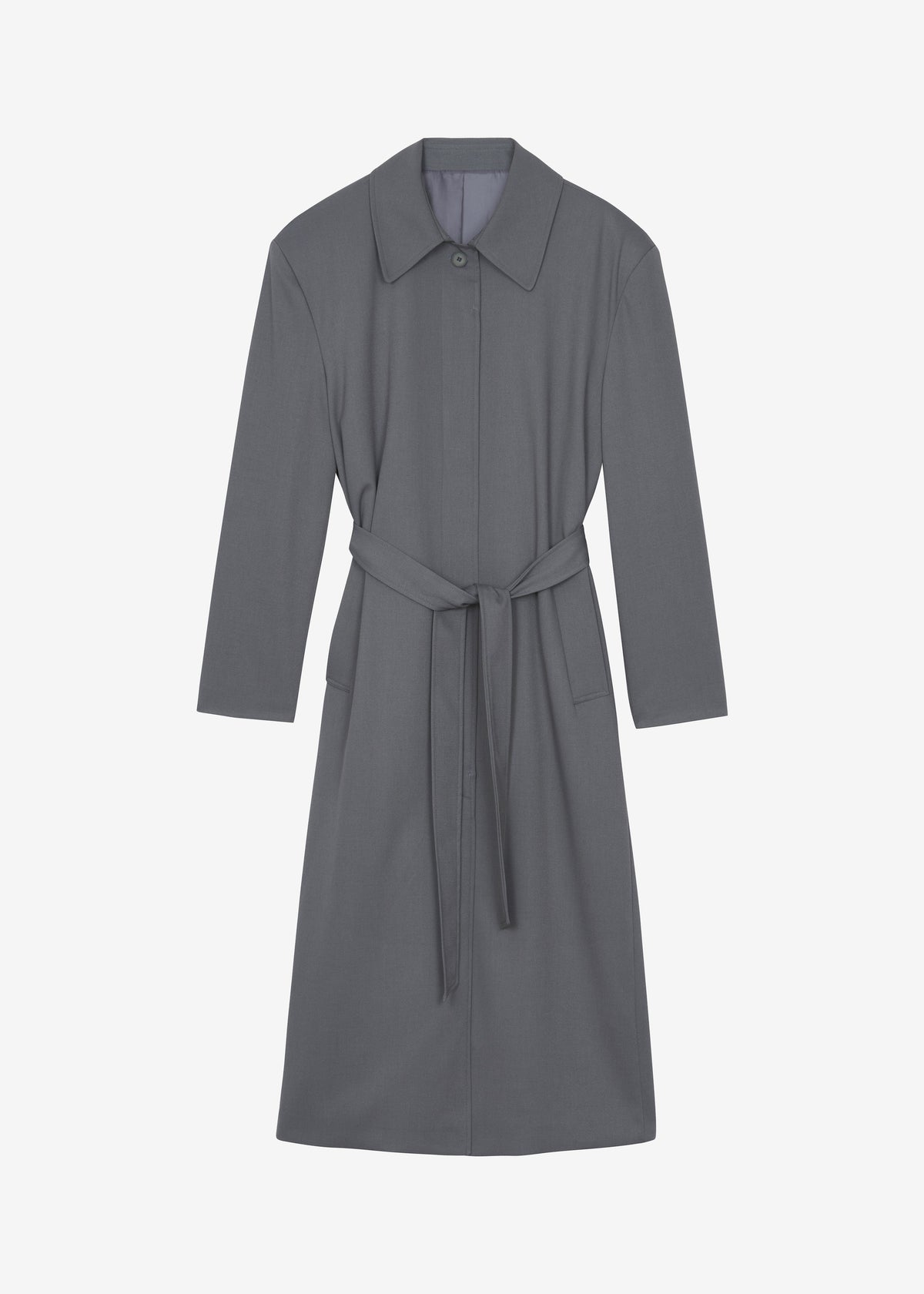 Indore Long Coat - Grey β view 9 of 9