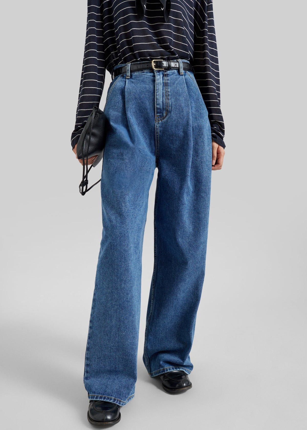 Isabella Denim Pants - Medium Wash β view 3 of 8