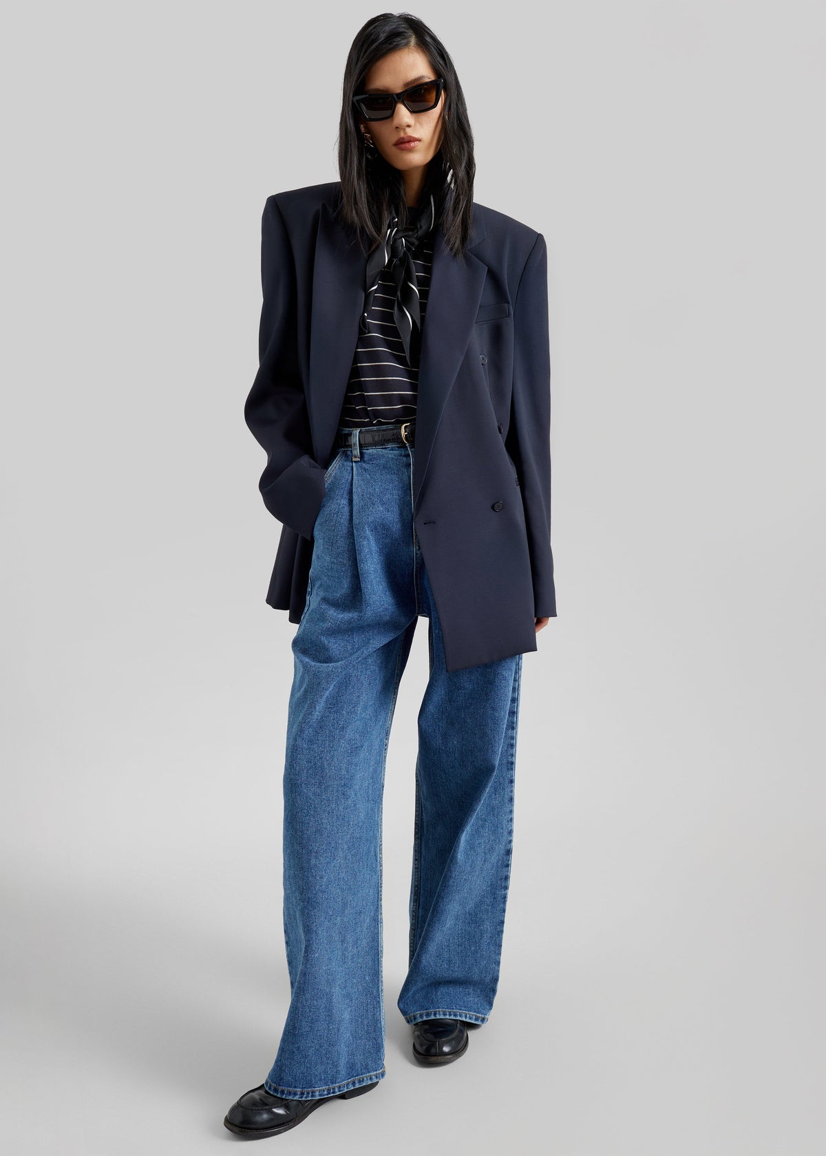 Isabella Denim Pants - Medium Wash β view 4 of 8