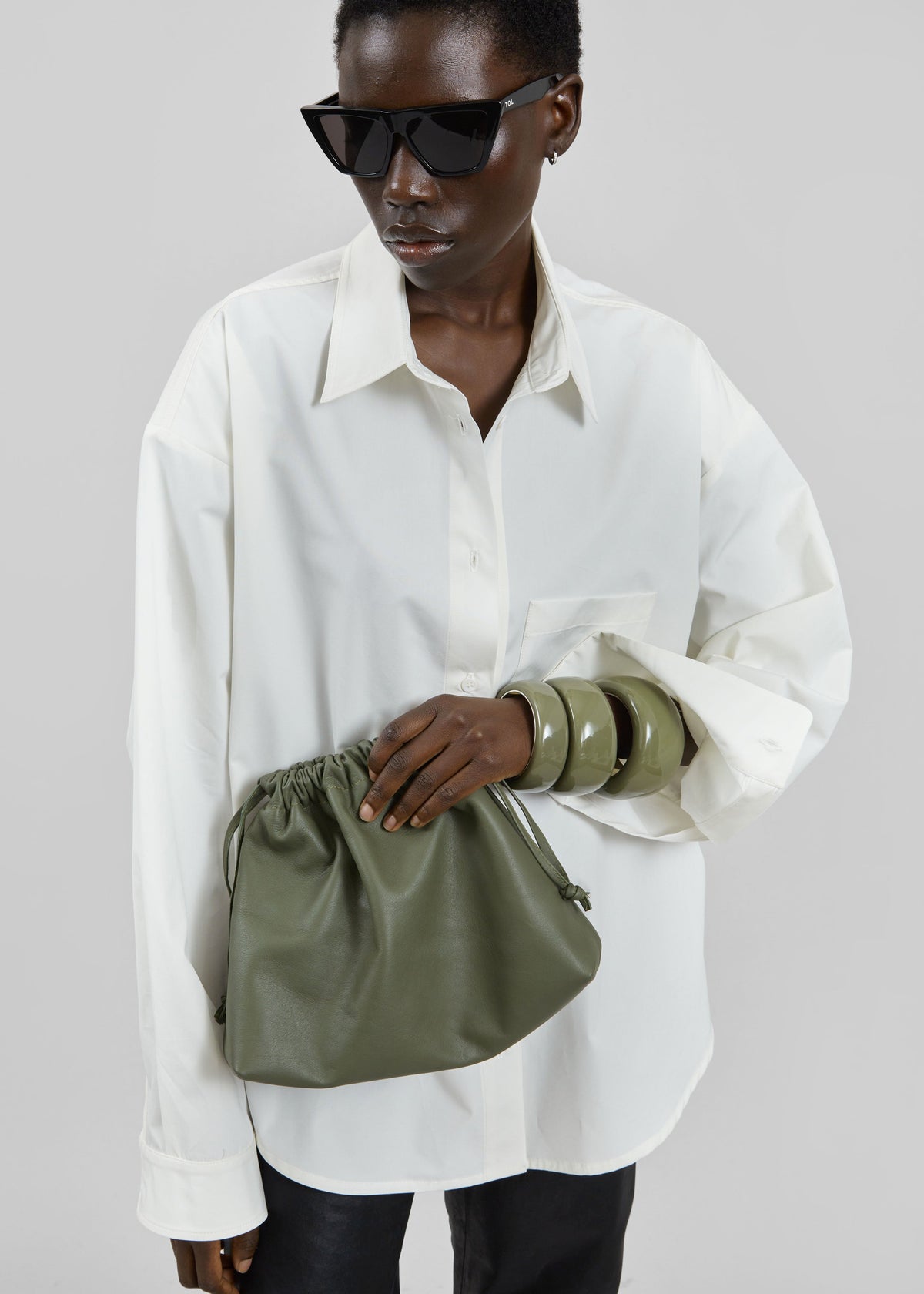 Jaslen Padded Shirt - White β view 3 of 7