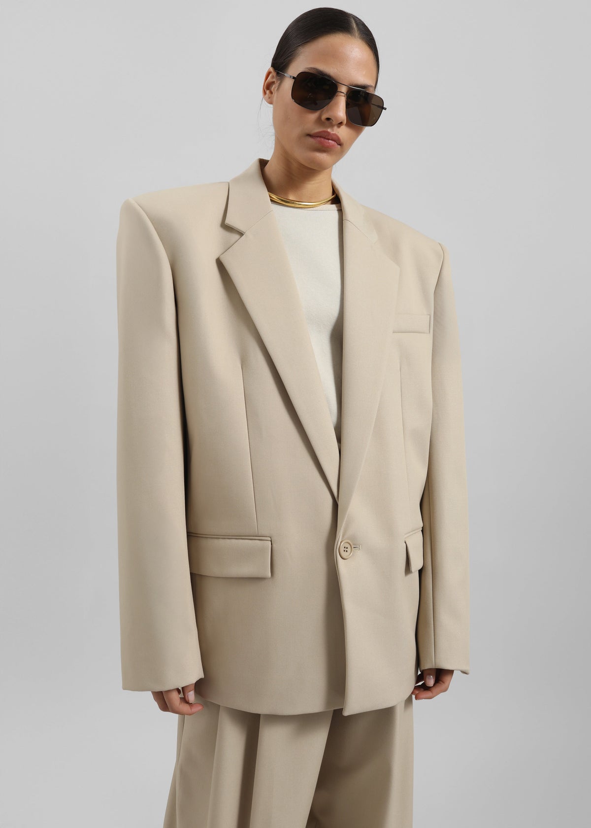 Jun Blazer - Beige β view 3 of 7