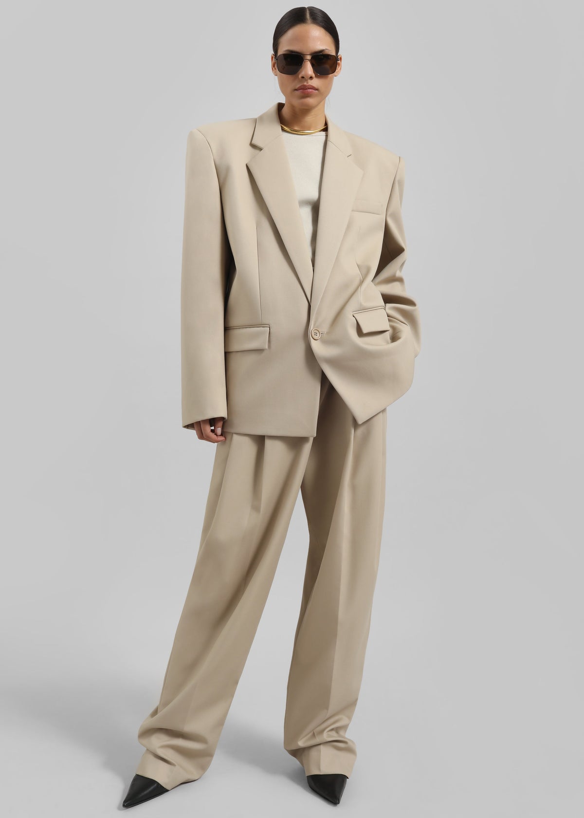 Jun Blazer - Beige β view 2 of 7