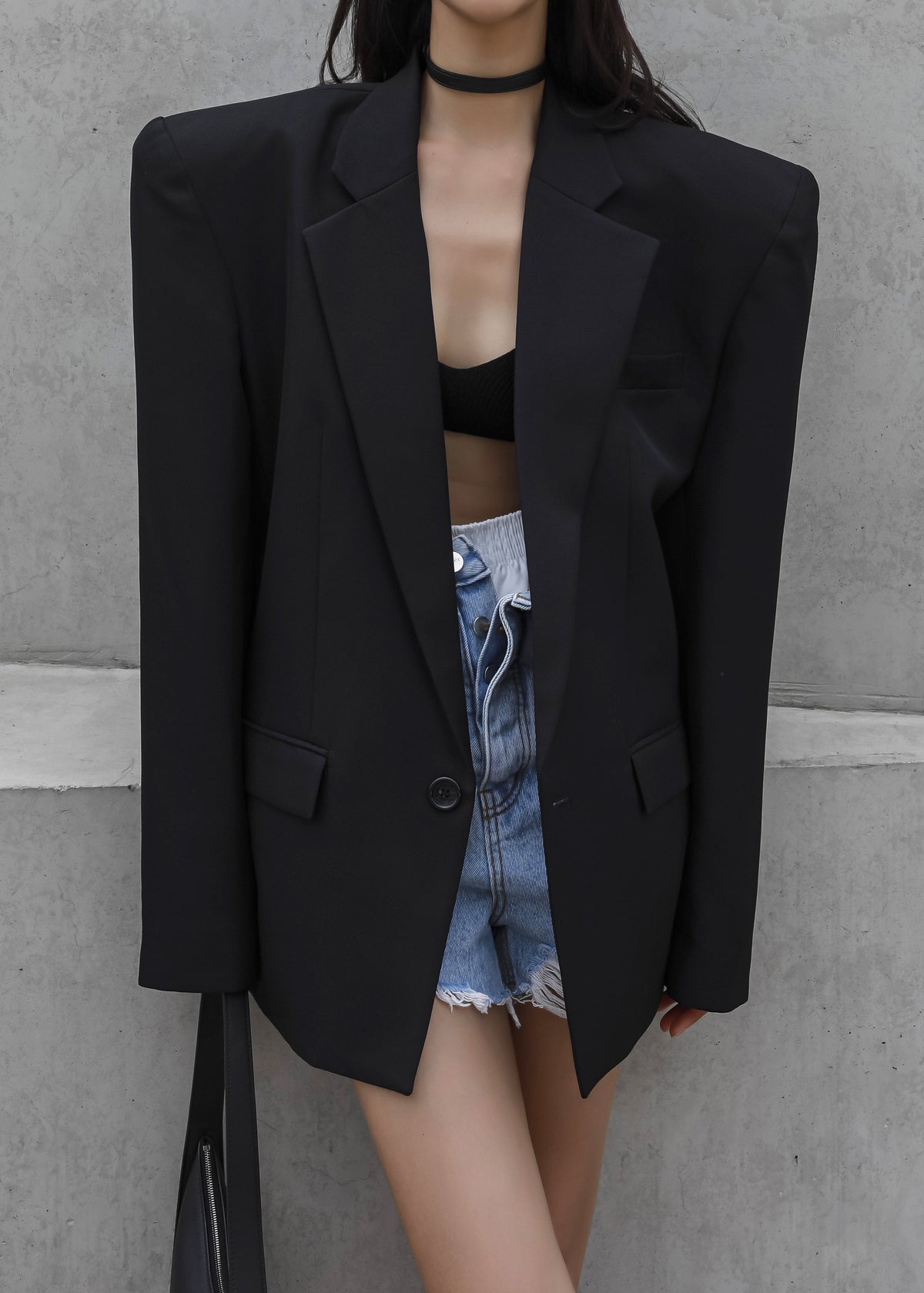 Jun Blazer - Black β view 4 of 11