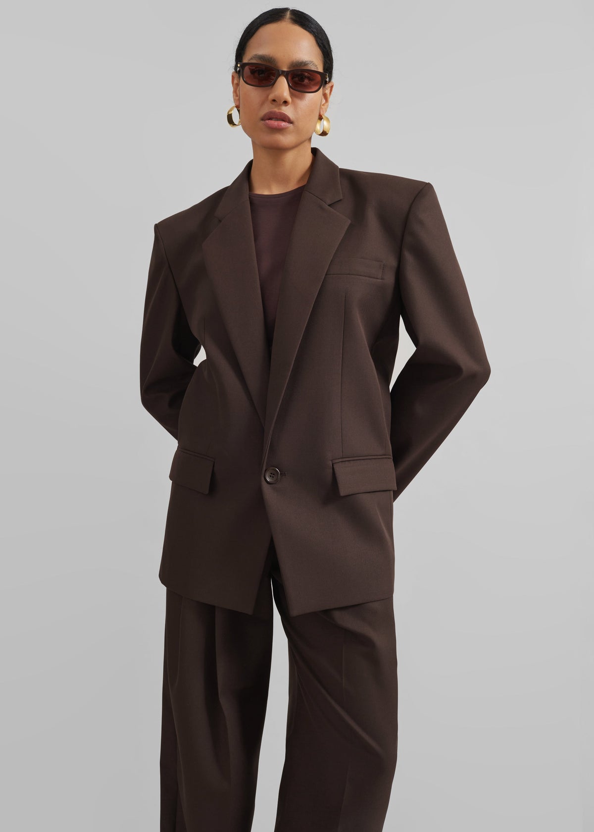 Jun Blazer - Brown β view 5 of 8