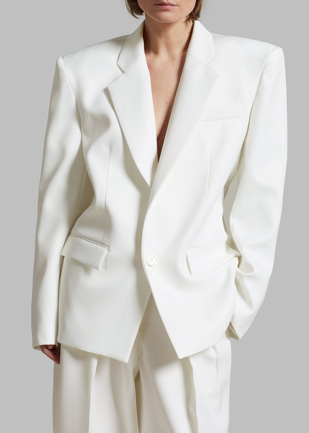 Jun Blazer - White β view 5 of 11