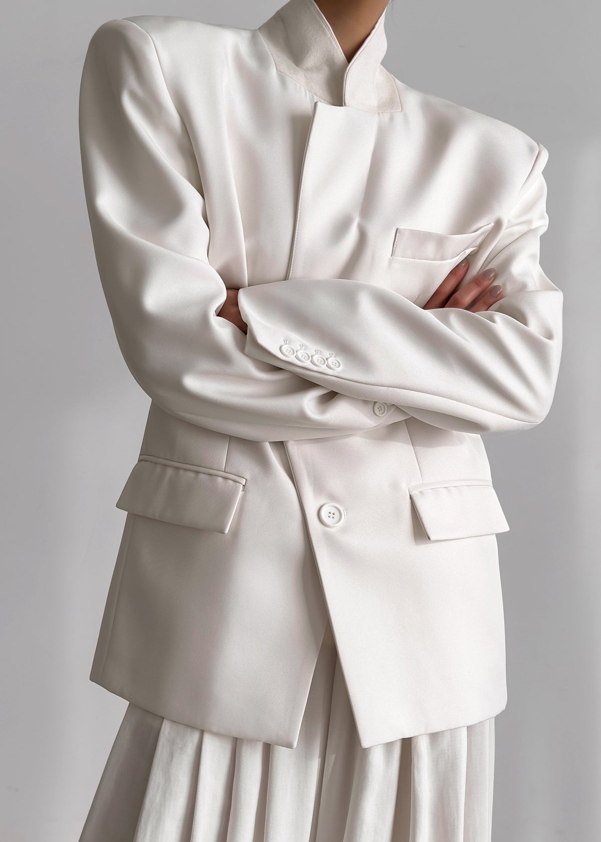 Jun Blazer - White β view 6 of 11