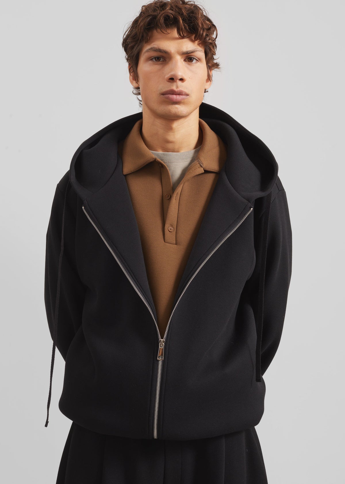Kallmyr Zip-Up Hoodie - Black β view 4 of 8