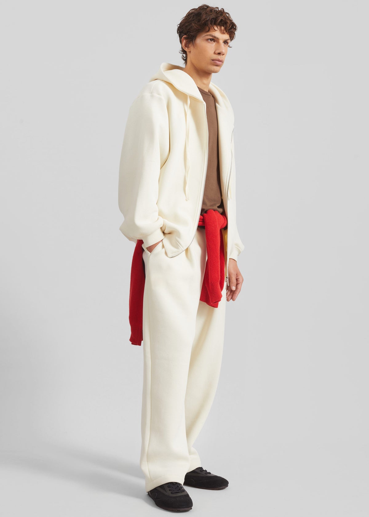 Kallmyr Zip-Up Hoodie - Ivory β view 6 of 8