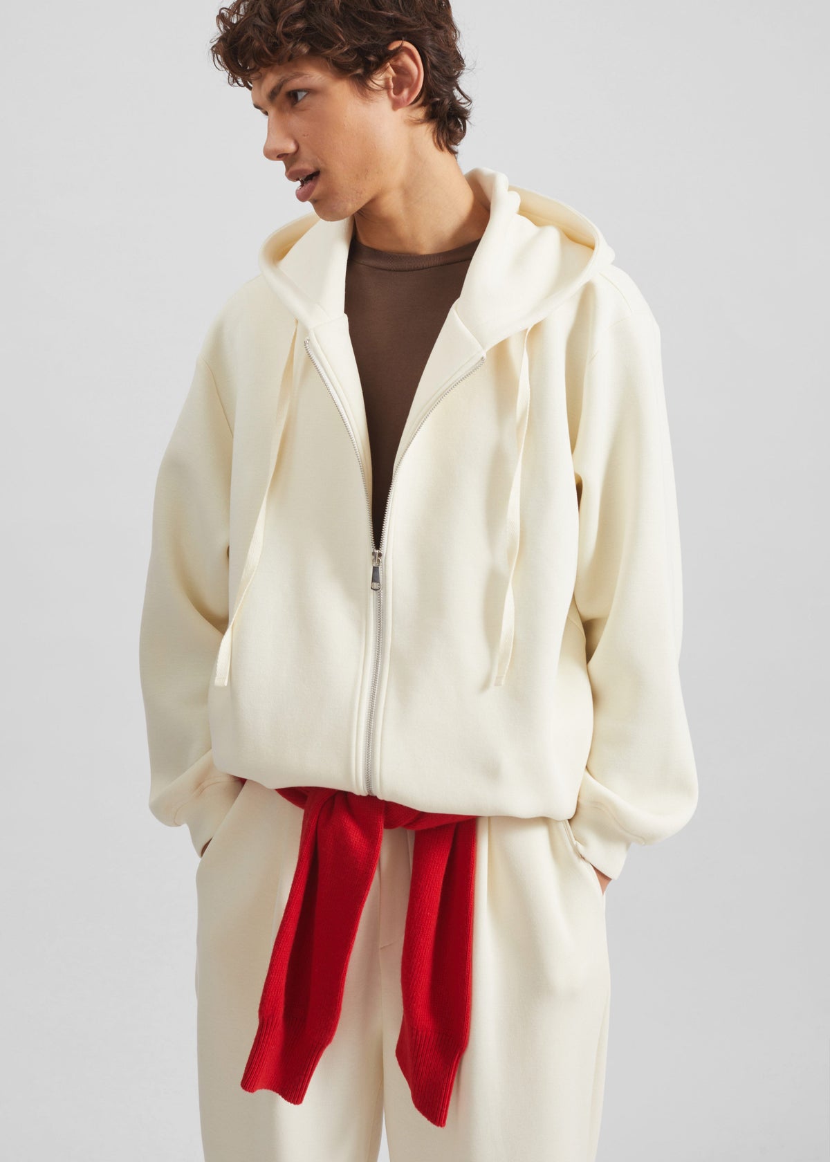 Kallmyr Zip-Up Hoodie - Ivory β view 4 of 8