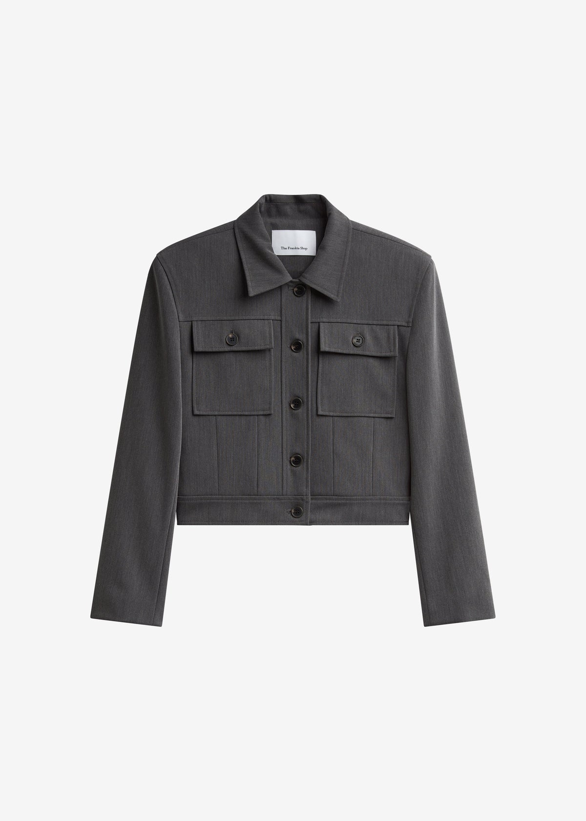 Kalvo Boxy Jacket - Dark Grey β view 9 of 9