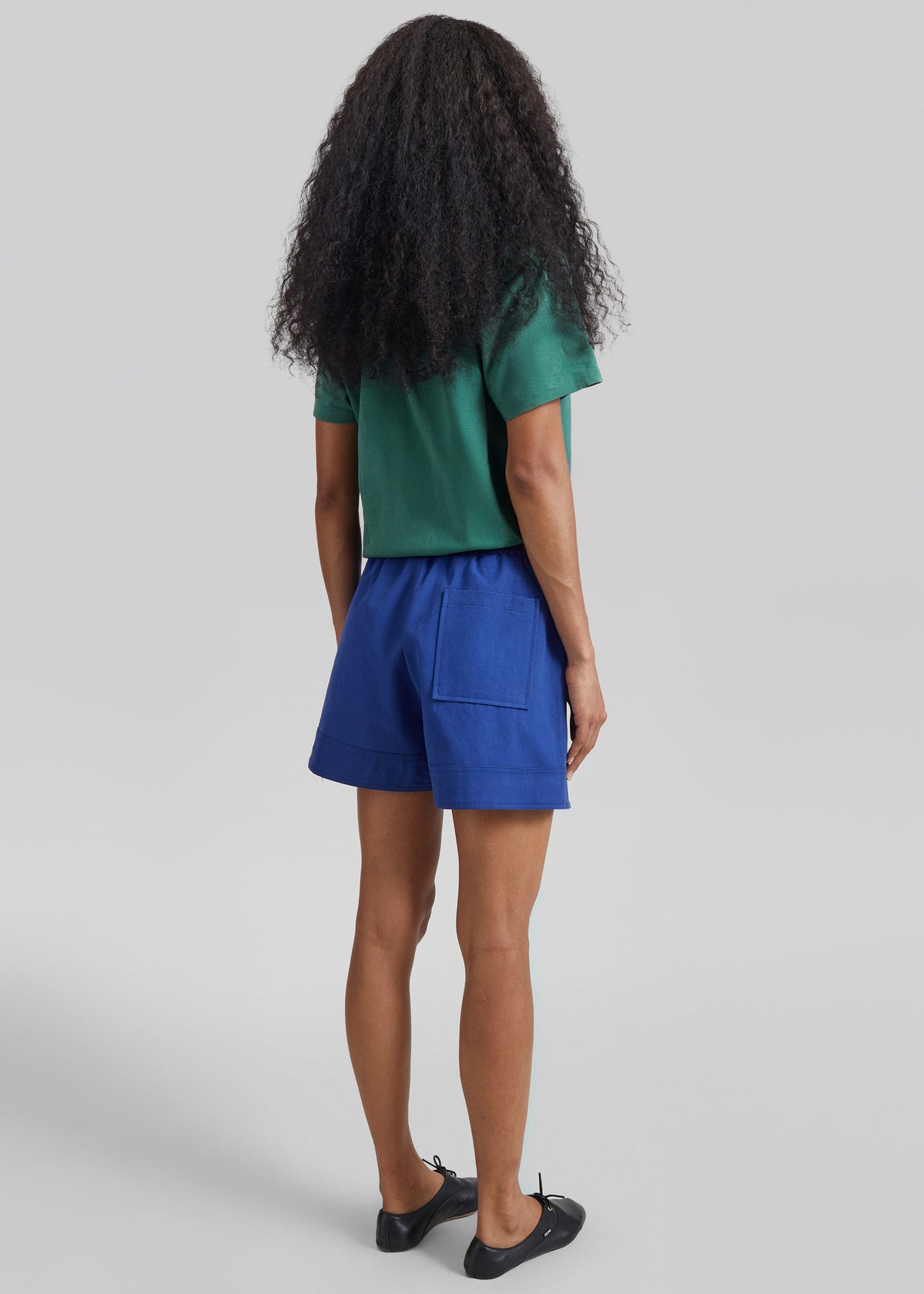 Kampala Cotton Shorts - Cobalt β view 5 of 6
