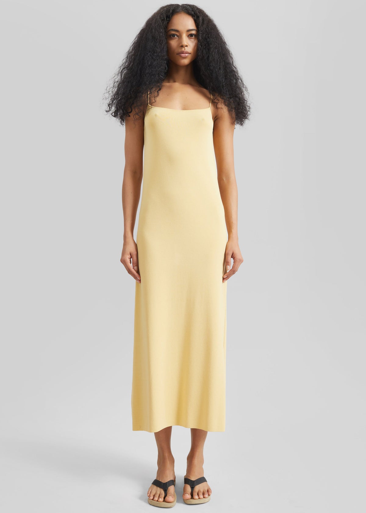 Keira Knit Midi Dress - Yellow β view 4 of 7